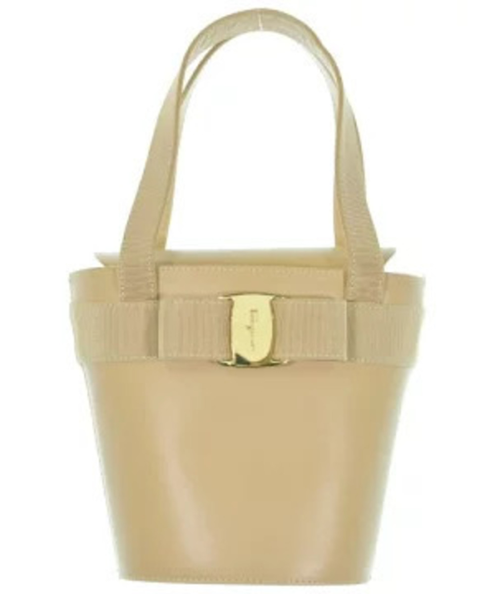 Salvatore Ferragamo Handbag Beige Cream